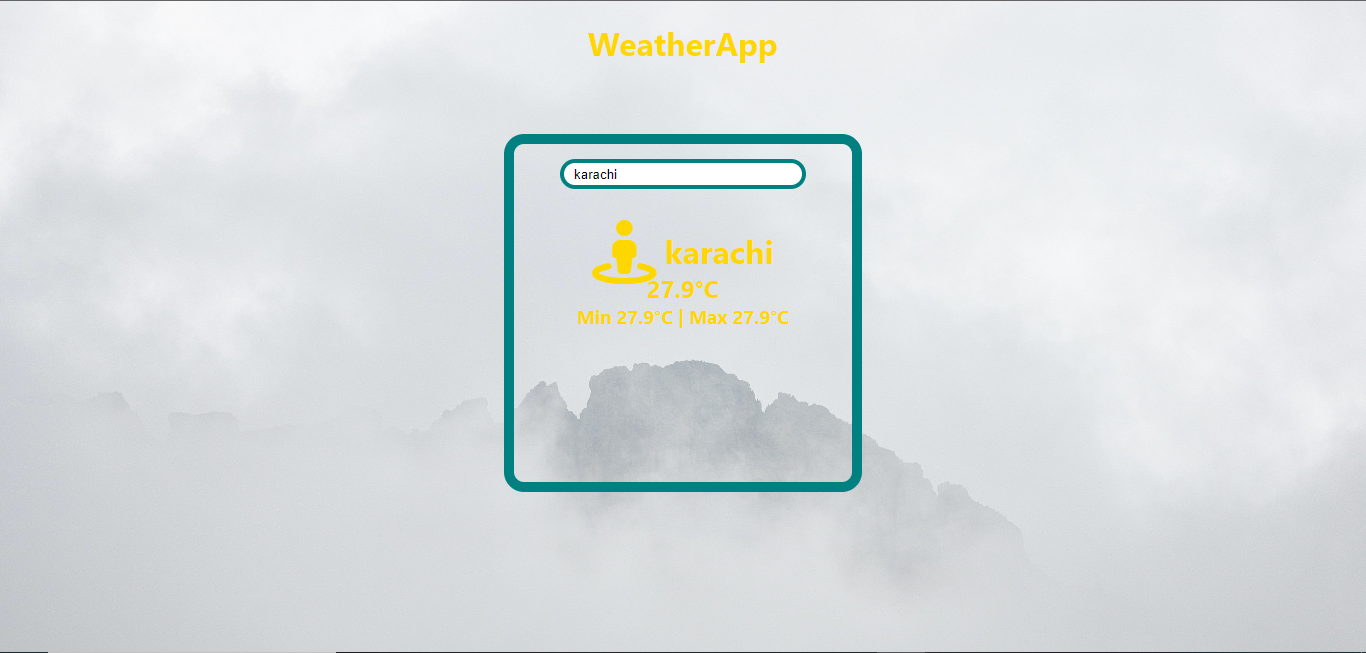 Weather app